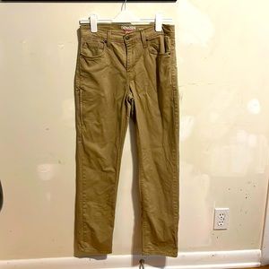 Levi’s Denizen 231 khaki pants